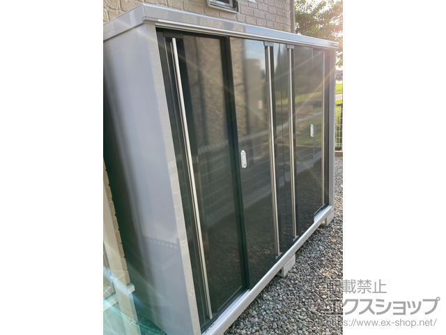 兵庫県加古郡播磨町のの物置・屋外倉庫 シンプリー 一般型 1940×755×1603 MJX-197D-P-EB 施工例