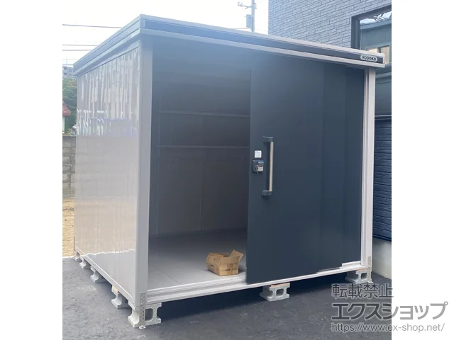 北海道札幌市のヨドコウの物置・収納・屋外倉庫 エルモ 積雪型 2220×2570×2116 LMDS-2225-SM 施工例