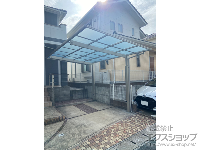 千葉県成田市ののカーポート エフルージュ FIRST　積雪〜20cm対応 施工例