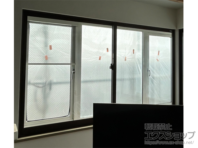 北海道苫小牧市のの二重窓（内窓） インプラス 引違い窓 2枚建 施工例