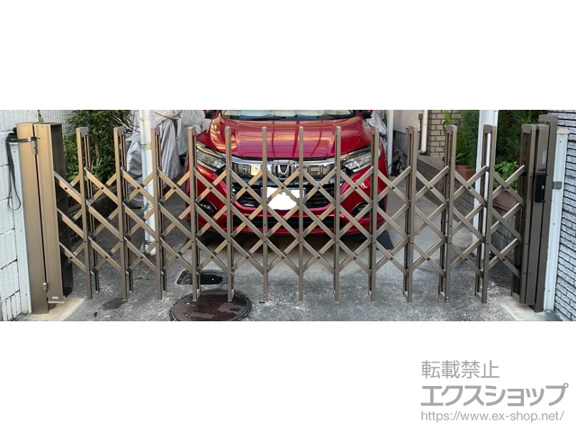 大阪府泉南郡熊取町のValue Selectのカーゲート トリップゲートII N型 ノンキャスター 片開き　*32S 施工例