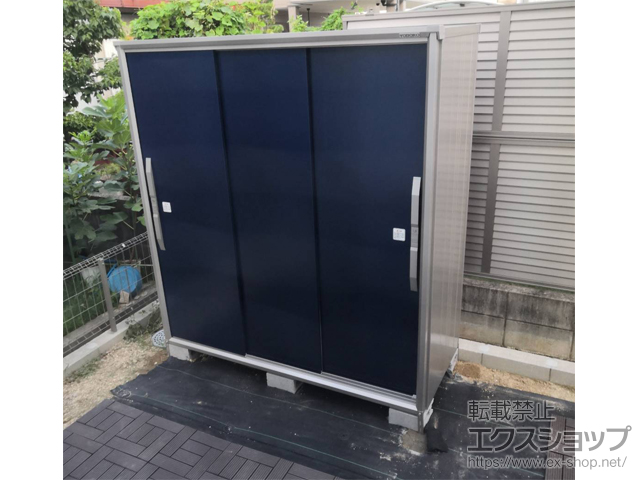 愛知県安城市のの物置・屋外倉庫 エスモ 一般型 1800×774×1913 ESF-1807A-DO 施工例