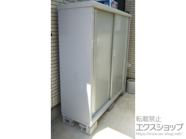 東京都武蔵野市のの物置・屋外倉庫 シンプリー 一般型 1520×515×1603 MJX-155D-PS 施工例