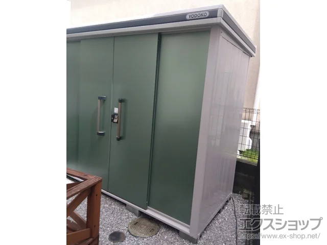 神奈川県横浜市のヨドコウの物置 エルモ 一般型 2570×1170×2121 LMD-2511-EG 施工例