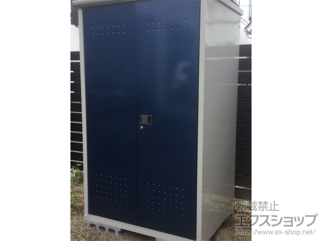 宮城県仙台市のの物置・屋外倉庫 グランプレステージドアーズ 1120×900×1900 HM-119A-T-DB 施工例