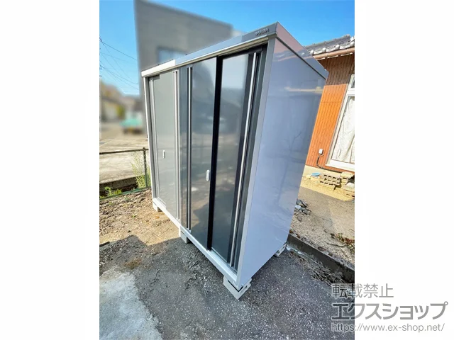 富山県富山市のイナバの物置・収納・屋外倉庫 シンプリー 一般型 1940×905×1903 MJX-199E-CG 施工例