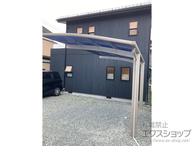 岩手県盛岡市のYKKAPのカーポート アリュース　積雪～20cm対応 施工例