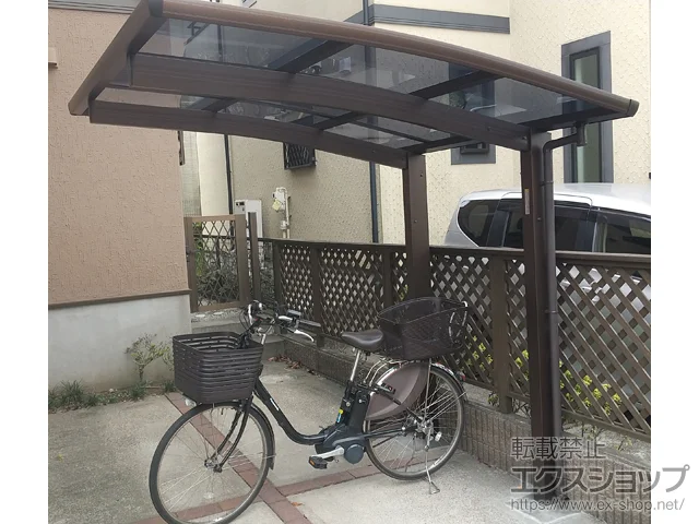 千葉県千葉市のValue Selectのサイクルポート・自転車置き場 プレシオスポート ミニ 積雪～20cm対応 施工例
