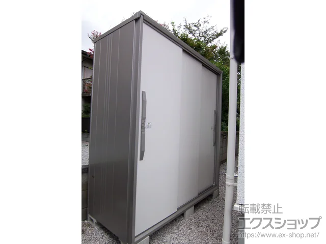埼玉県飯能市のヨドコウの物置・収納・屋外倉庫 エスモ 一般型 1800×774×1913 ESF-1807A-TW 施工例