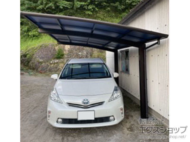 鹿児島県霧島市ののカーポート プレシオスポート 積雪〜20cm対応 施工例