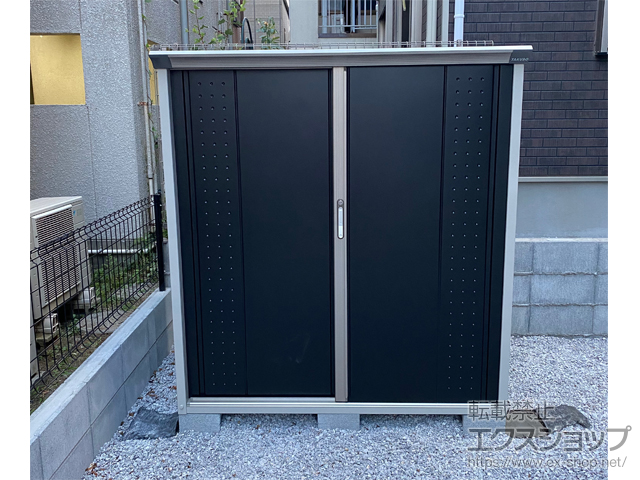 東京都東村山市のの物置・屋外倉庫 グランプレステージジャンプ 1488×900×1600 GP-159B-T-NK 施工例