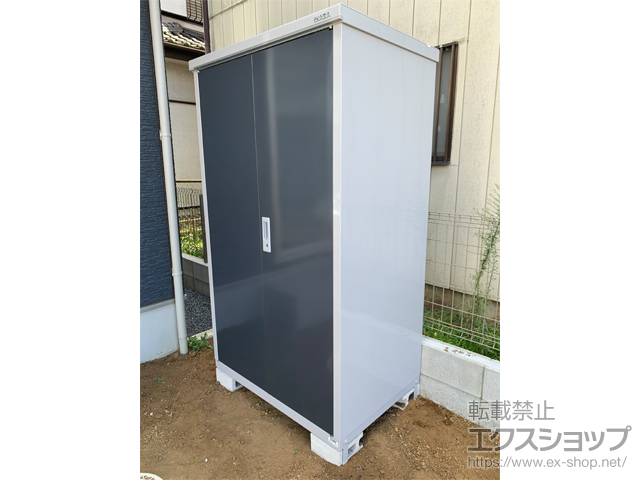 千葉県白井市のの物置・屋外倉庫 タイヤストッカー 1100×755×1903 BJX-117ET-CG 施工例
