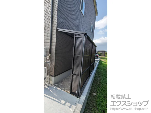 島根県松江市のYKKAPのストックヤード ストックヤードII 両袖タイプ 積雪～20cm対応 施工例