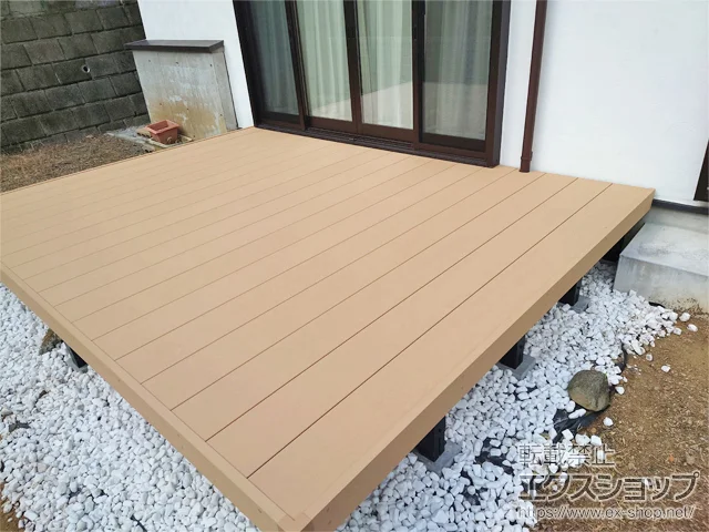 東京都八王子市のYKKAPのウッドデッキ リウッドデッキ 200 施工例