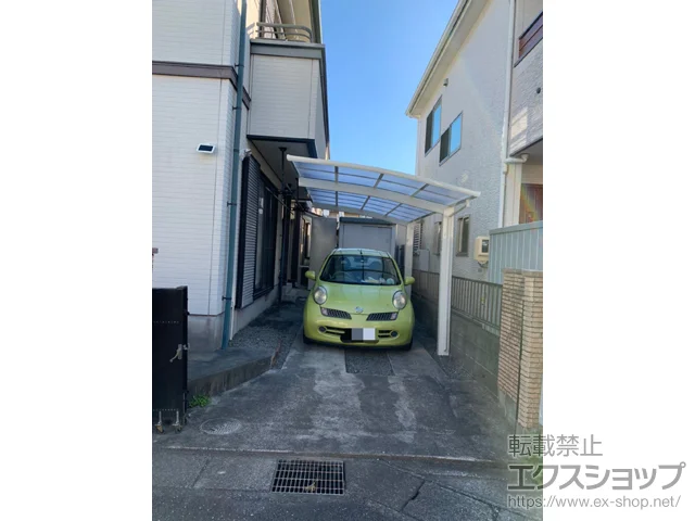 静岡県静岡市のYKKAPのカーポート アリュース　積雪～20cm対応 施工例
