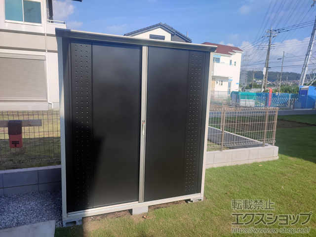 東京都日野市のの物置・屋外倉庫 グランプレステージジャンプ 1695×900×1900 GP-179A-F-NK 施工例