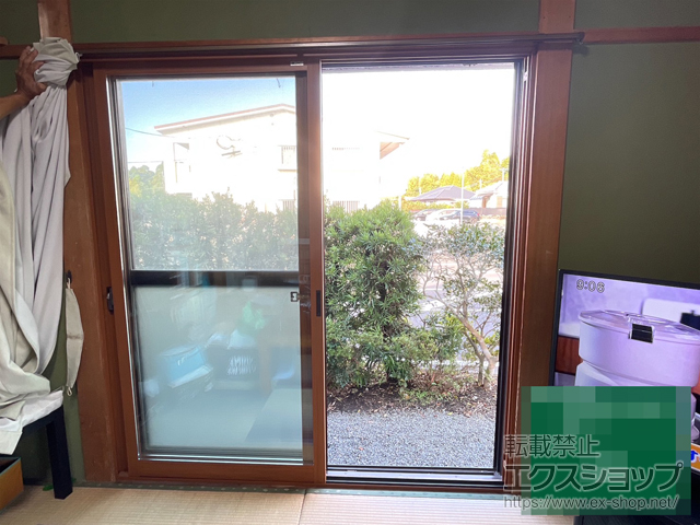 鹿児島県日置市のの二重窓（内窓） インプラス 引違い窓 2枚建 施工例