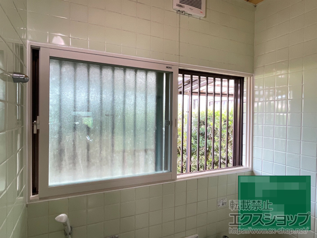鹿児島県日置市のの二重窓（内窓） インプラス 引違い窓 2枚建 施工例