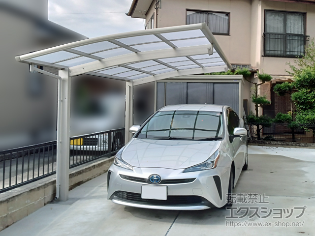 熊本県宇城市ののカーポート プレシオスポート 積雪〜20cm対応 施工例