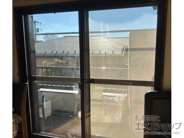 東京都多摩市のの二重窓（内窓） インプラス 引違い窓 2枚建 施工例