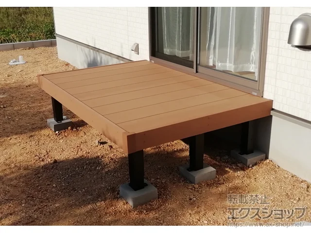 山口県宇部市のValue Selectのウッドデッキ マージウッドデッキ 施工例