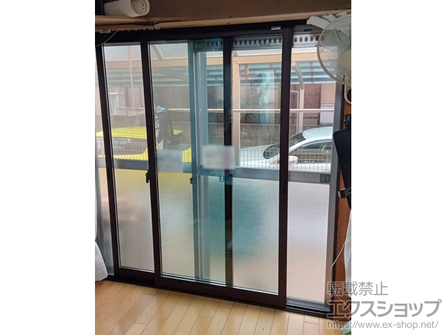 福岡県北九州市のの二重窓（内窓） インプラス 引違い窓 2枚建 施工例