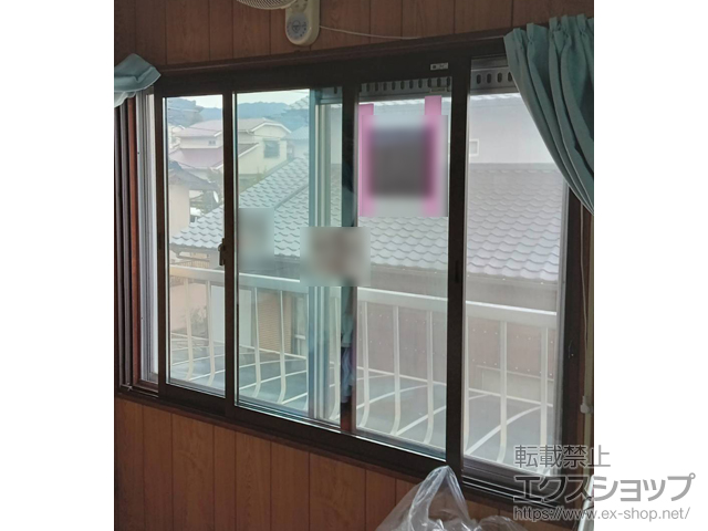 福岡県北九州市のの二重窓（内窓） インプラス 引違い窓 2枚建 施工例