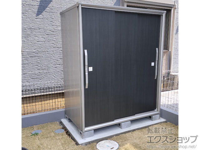 埼玉県富士見市のの物置・屋外倉庫 エスモ 一般型 1650×924×1913（ESF-1609A） ESF-1609A-WE 施工例