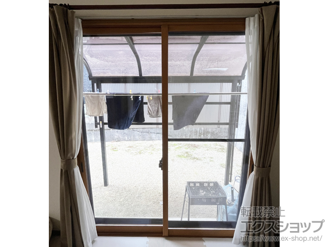岐阜県関市のの二重窓（内窓） インプラス 引違い窓 2枚建 施工例