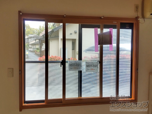 大分県日田市のの二重窓（内窓） インプラス 引違い窓 2枚建 施工例