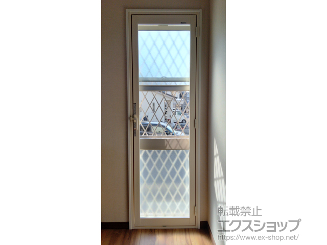 大阪府岸和田市のの二重窓（内窓） テラスドア 外観左吊元 施工例