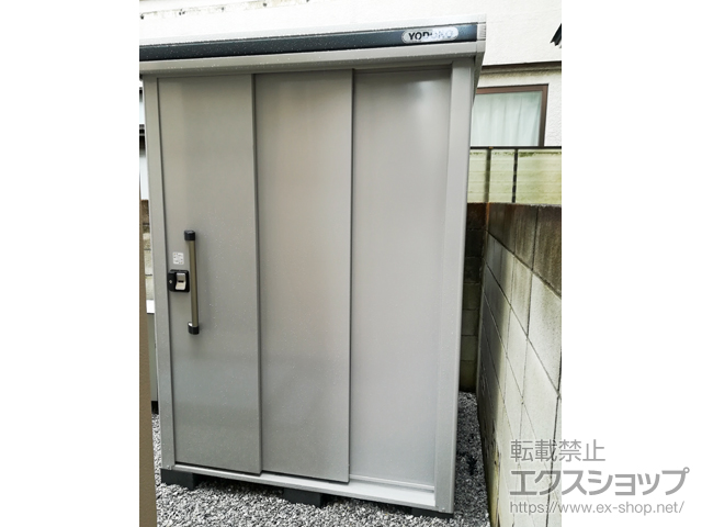 東京都杉並区のの物置・屋外倉庫 エルモ 一般・積雪共用型 1520×1170×2121（LMD-1511） LMD-1511-CB 施工例
