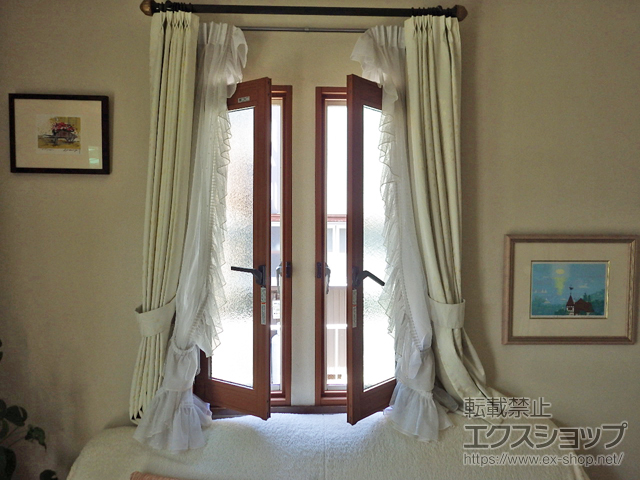岐阜県岐阜市のの玄関ドア、二重窓（内窓） インプラス 引違い窓 2枚建 施工例
