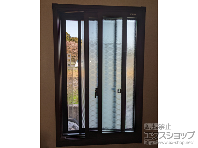 山口県防府市のの二重窓（内窓） インプラス 引違い窓 2枚建 施工例
