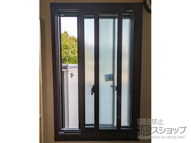 山口県防府市のの二重窓（内窓） インプラス 引違い窓 2枚建 施工例