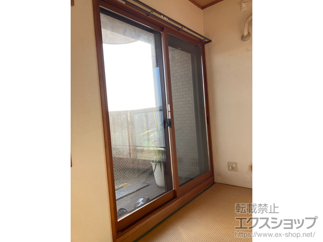 兵庫県姫路市のLIXIL リクシル（トステム）の二重窓（内窓） インプラス 引違い窓 2枚建 施工例
