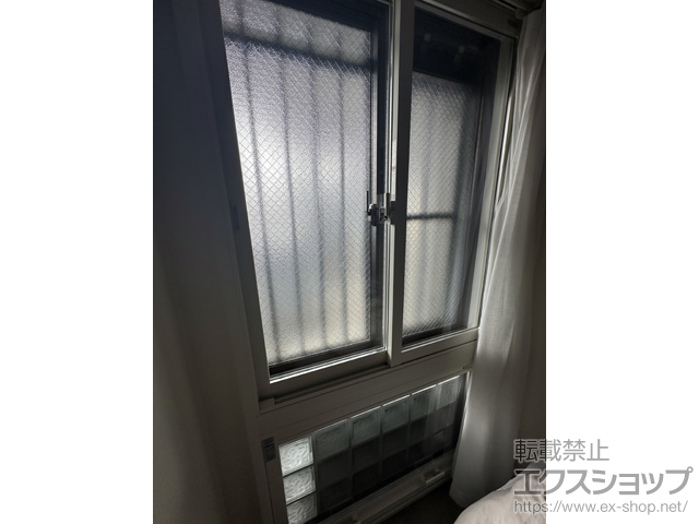 神奈川県川崎市のの二重窓（内窓） インプラス 引違い窓 2枚建+FIX窓 施工例