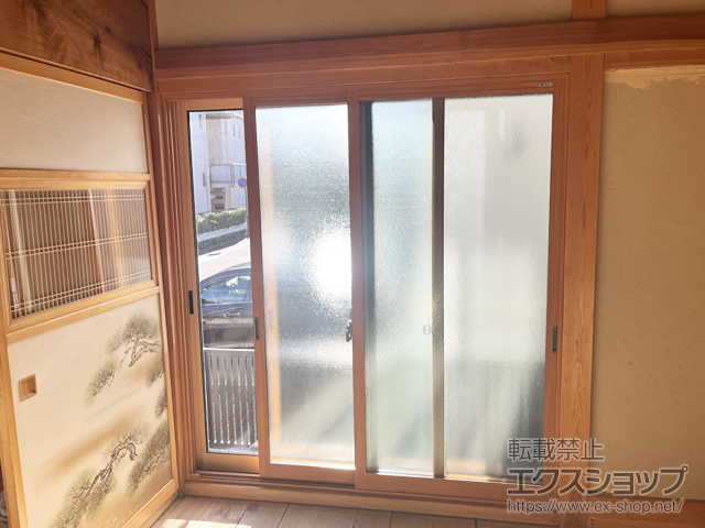 福島県いわき市のの二重窓（内窓） インプラス 引違い窓 2枚建 施工例
