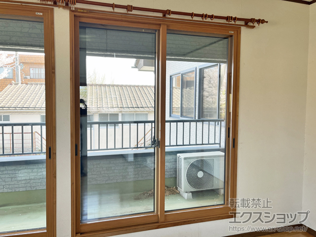 福島県いわき市のの二重窓（内窓） インプラス 引違い窓 2枚建 施工例