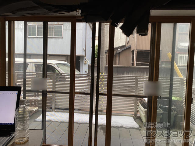 新潟県長岡市のの二重窓（内窓） インプラス 引違い窓 4枚建 施工例