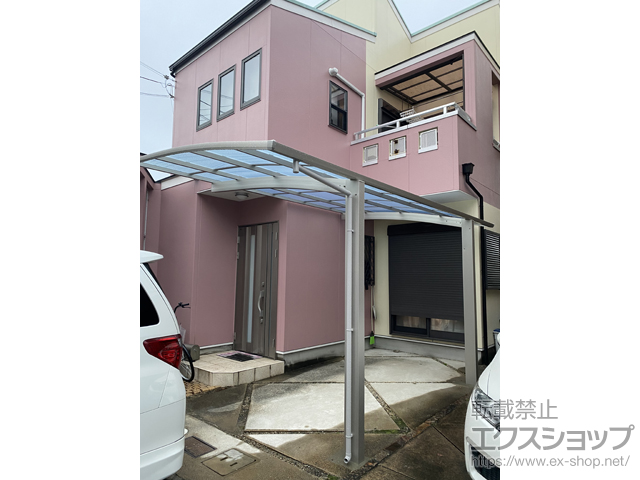 大阪府松原市ののカーポート アリュース　積雪〜20cm対応 施工例