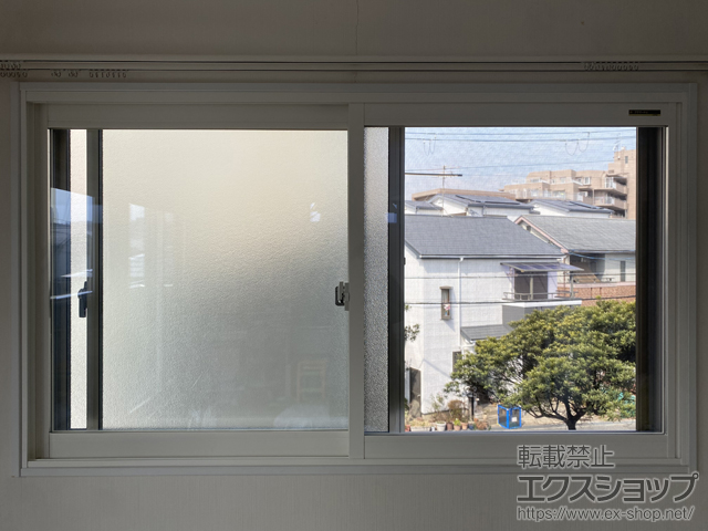 大阪府豊中市のの二重窓（内窓） プラマードU 引違い窓 2枚建 施工例