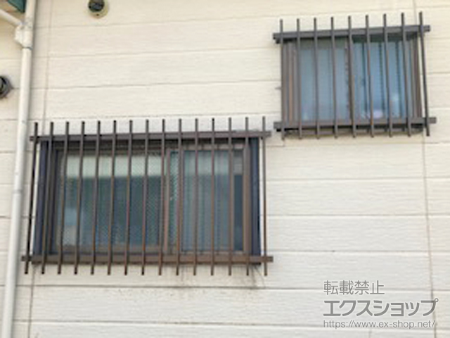 新潟県柏崎市のの面格子・窓格子 【特注】たて面格子LA 施工例