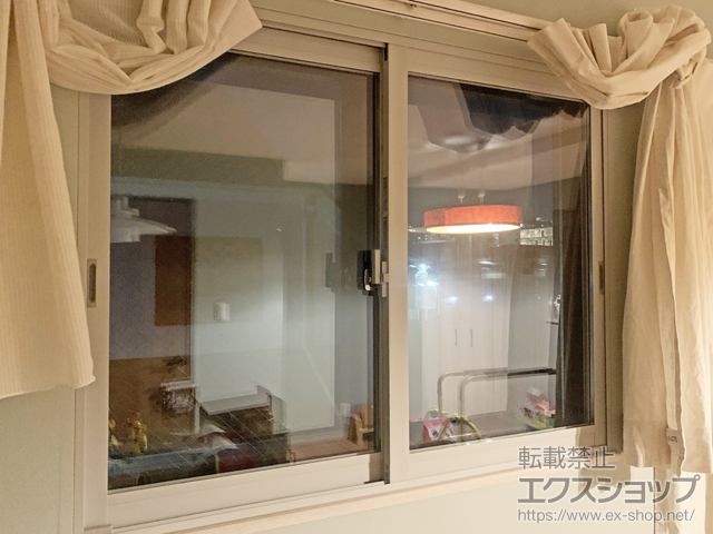 東京都調布市のの二重窓（内窓） インプラス 引違い窓 2枚建 施工例