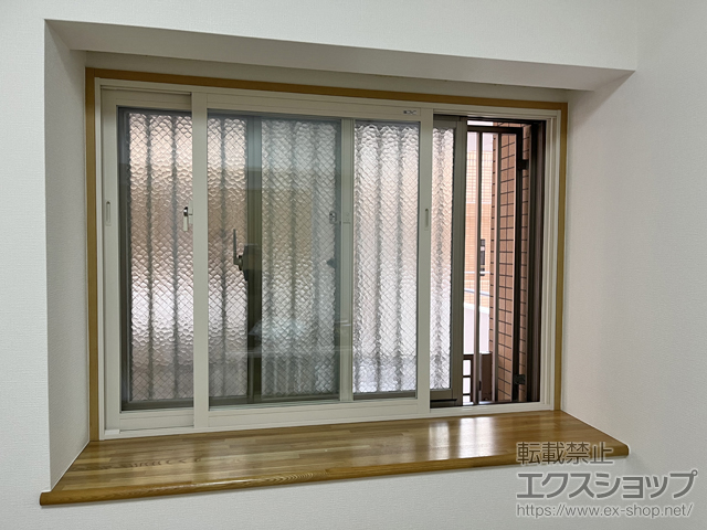 東京都新宿区のの二重窓（内窓） インプラス 引違い窓 2枚建 施工例