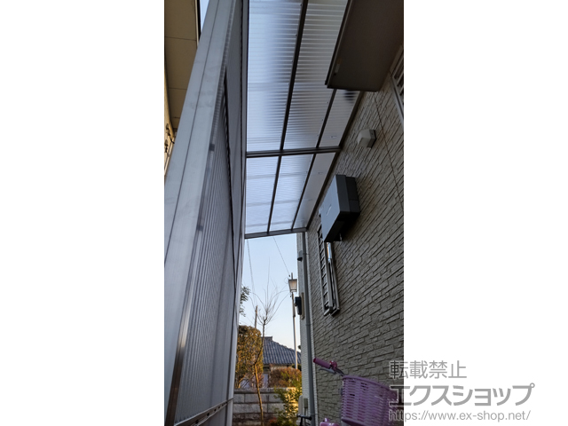 茨城県結城市ののストックヤード ストックヤードII オープンタイプ 積雪〜20ｃｍ対応 施工例