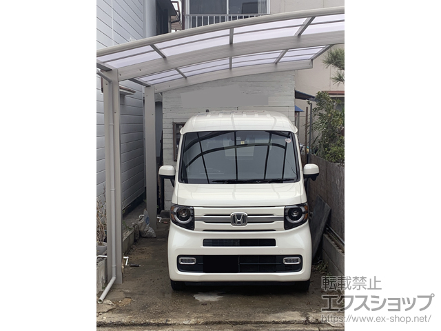 兵庫県明石市ののカーポート プレシオスポート 積雪〜20cm対応 施工例