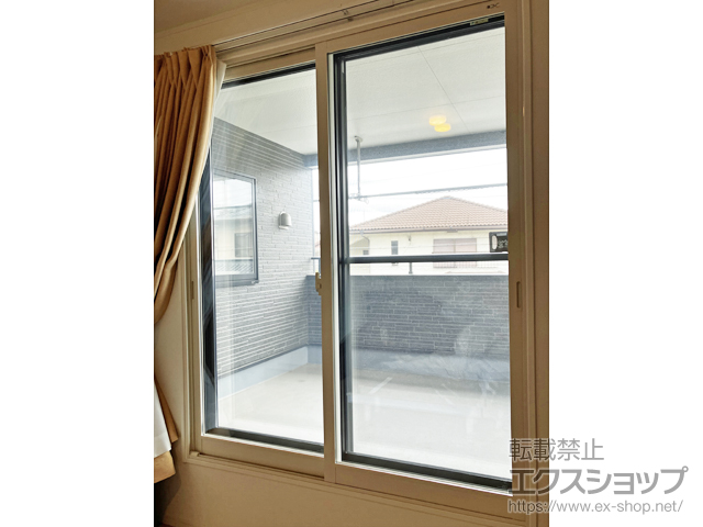 奈良県生駒郡三郷町のの二重窓（内窓） インプラス 引違い窓 2枚建 施工例
