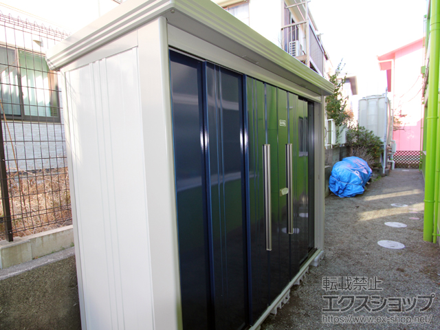 神奈川県秦野市のの物置・屋外倉庫 Mr.ストックマンダンディ 一般型 2900×890×2110 ND-2908-D 施工例
