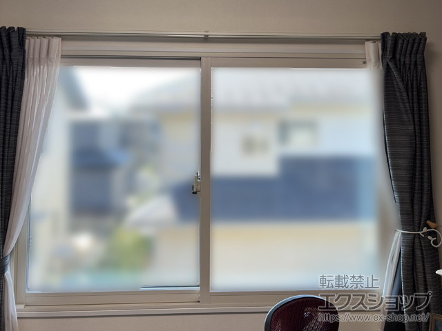 栃木県さくら市のの二重窓（内窓） インプラス 引違い窓 2枚建 施工例